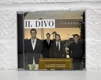 IL Divo CD Collection Album Siempre Genre Pop Gifts Vintage Music Male Quartet Vocal Group