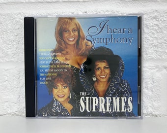 The Supremes CD Collection Album I Hear A Symphony Genre Funk Soul Gifts Vintage Music American Female Singing Group