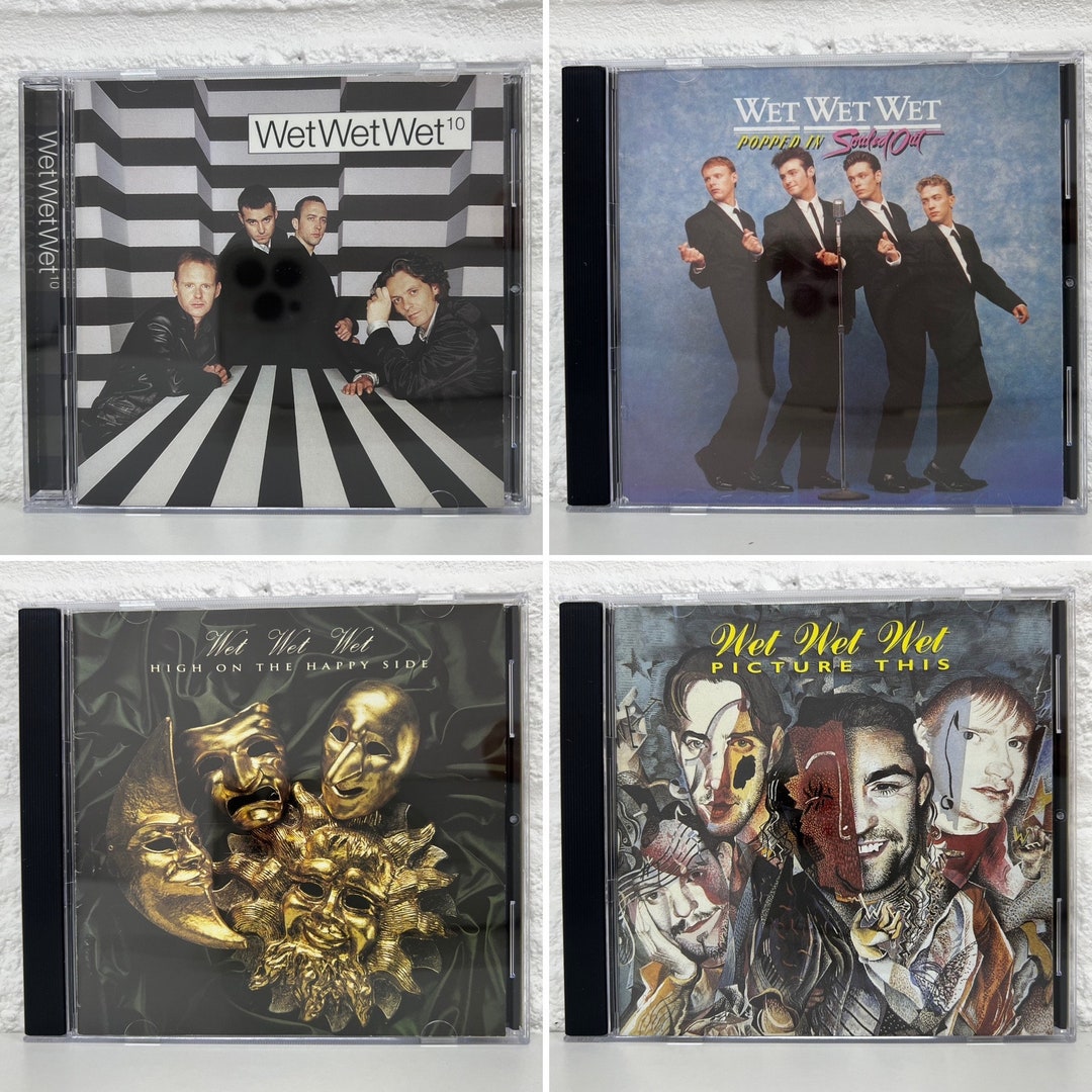Wet Wet Wet CD Collection of 4 Cds Album Genre Pop Gifts Vintage Music