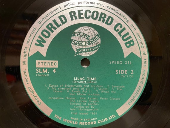 Lilac Time Album Music by Franz Schubert Genre Classical