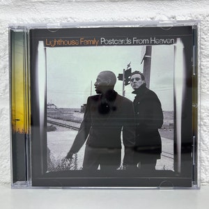 Leuchtturm Familie CD Sammlung Album Postkarten vom Himmel Genre Elektropop Geschenk Vintage Musik Britisches Musical Duo