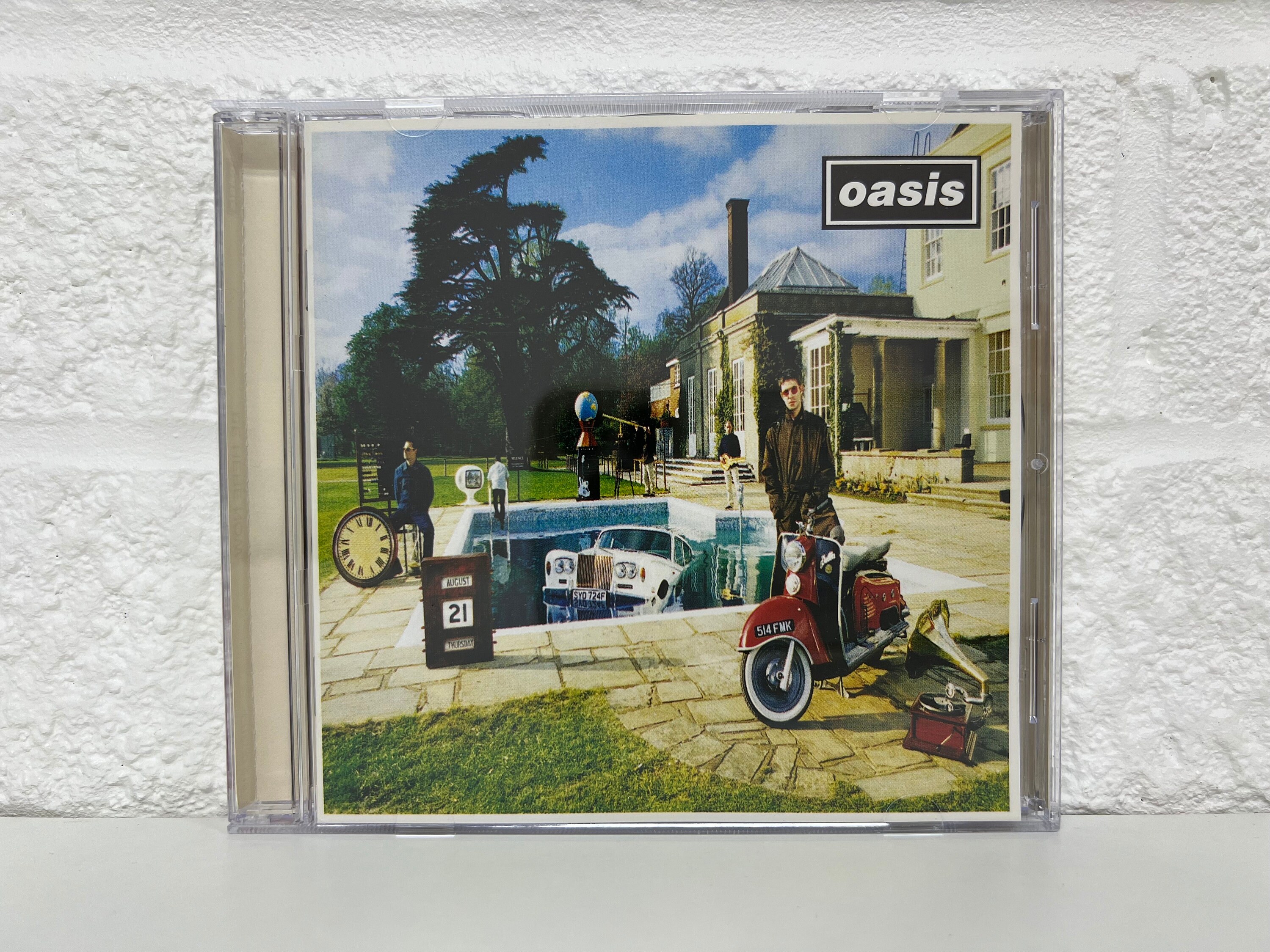 紙ジャケoasis BE HERE NOW AUGUST 21 THURSDAY