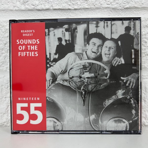 Sounds Of The Fifties 1955 CD Collection Box Set de 3 CD Album Genre Jazz Pop Gifts vintage Music