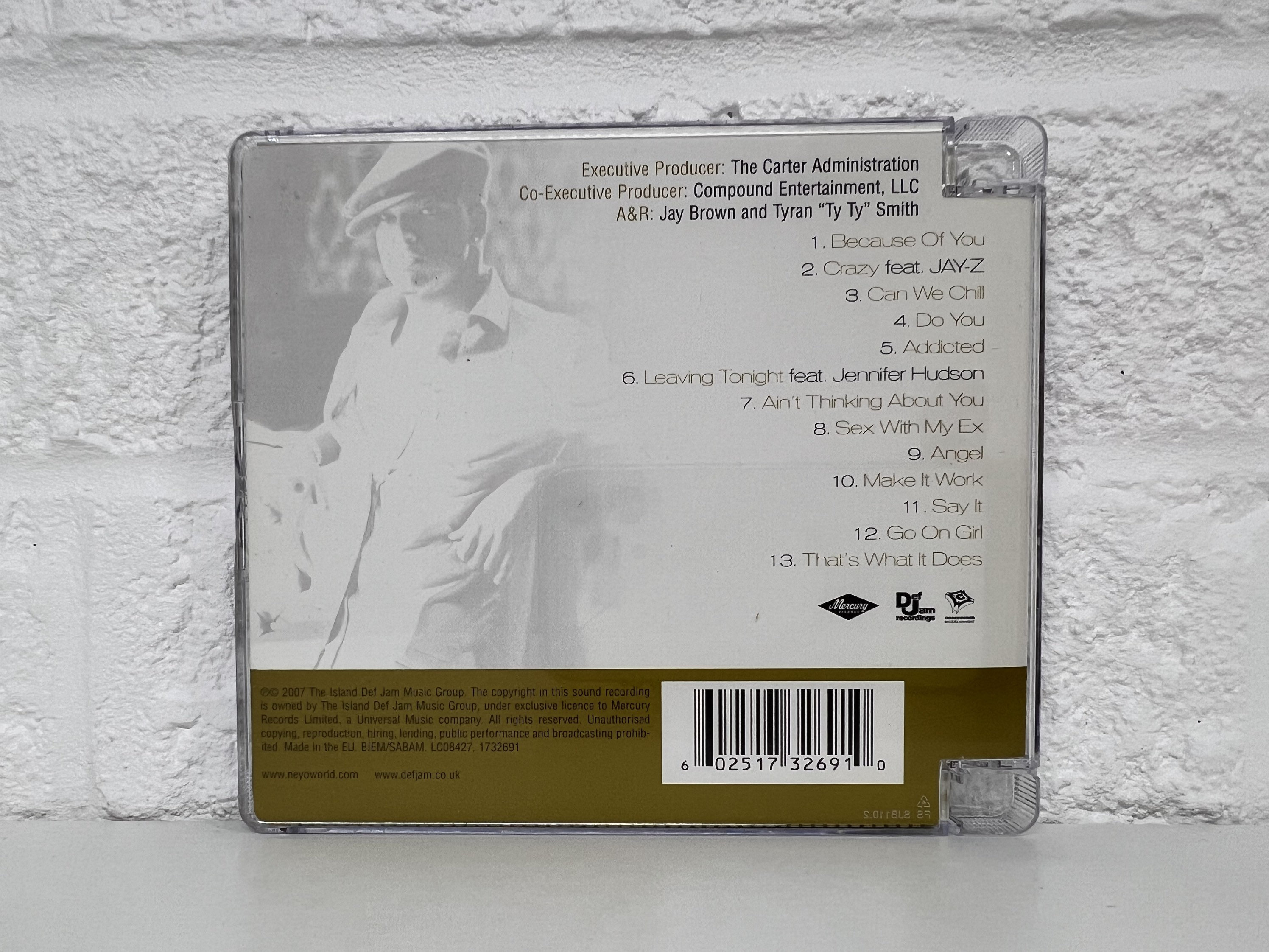Ne-yo CD Collection Album Neyo Because of You Genre Hip Hop - Etsy