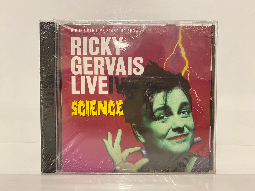 Ricky Gervais Live IV CD Collection Album Science Genre Comedy - Etsy