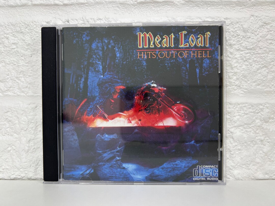 Meat Loaf CD Collection Album Hits Out of Hell Genre Rock Gifts Vintage Music American Singer