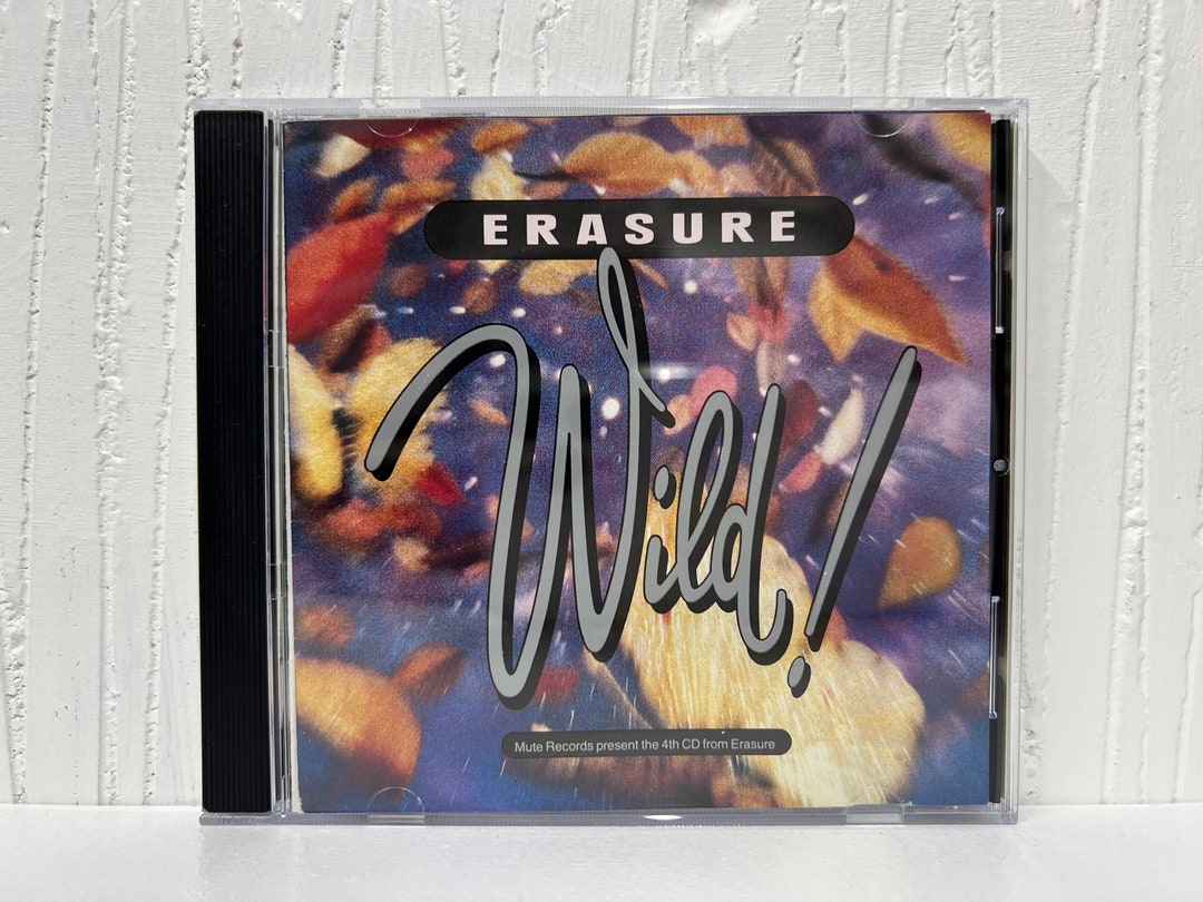 Erasure CD Collection Album Wild Genre Electronic Pop Gifts Etsy