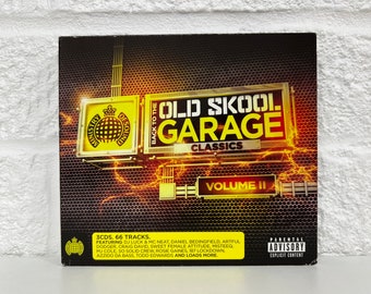 Back To The Old Skool Garage Classics Volume II CD Collection Box Set Of 3 CDs Album Genre Electronic Gifts Vintage Music