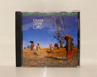 Arrested Development CD Collection Album 3 Years 5 Months And 2 Days In The Life Of Genre Hip Hop Gifts Vintage Music American Group