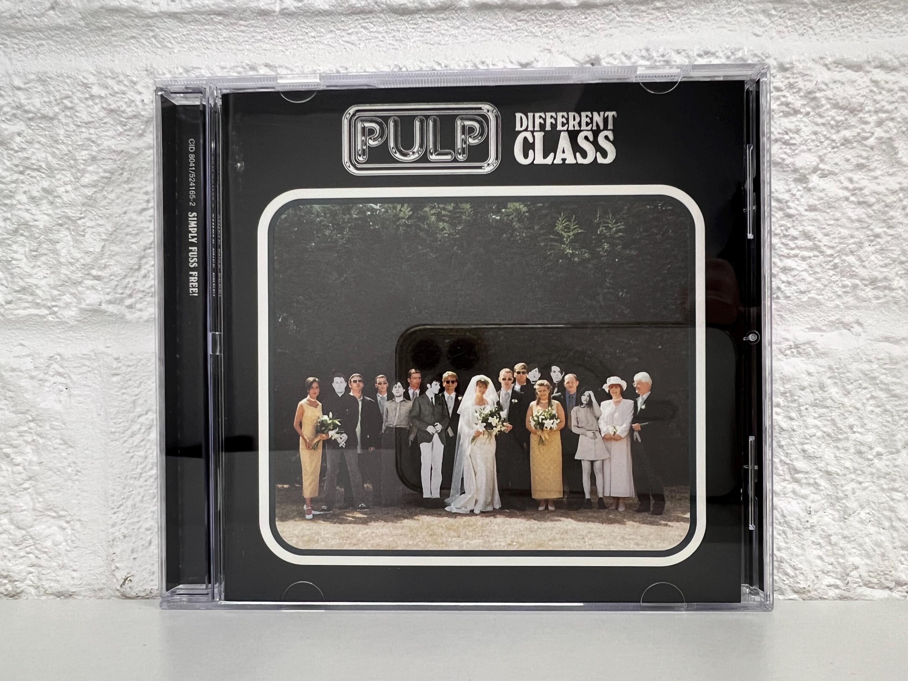 Pulp CD Collection Album Different Class Genre Rock Pop Gift