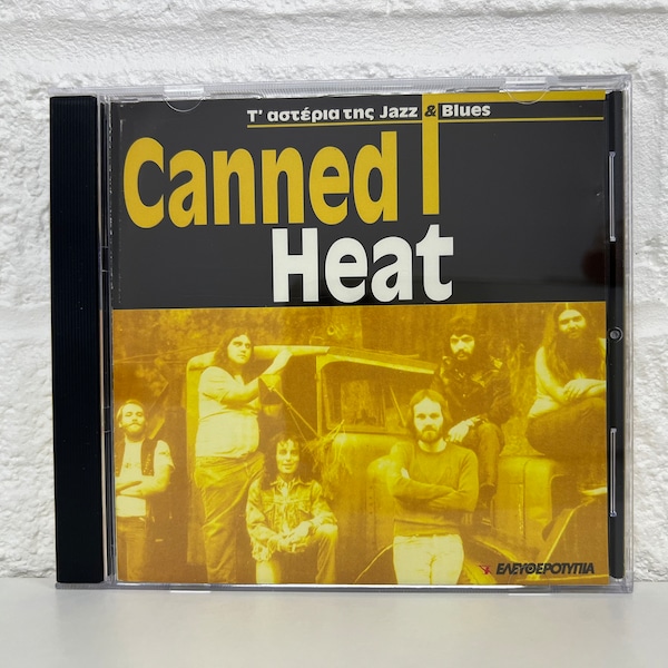 Canned Heat CD Collection Album Genre Rock Jazz Blues Gifts Vintage Music American Blues Rock Band