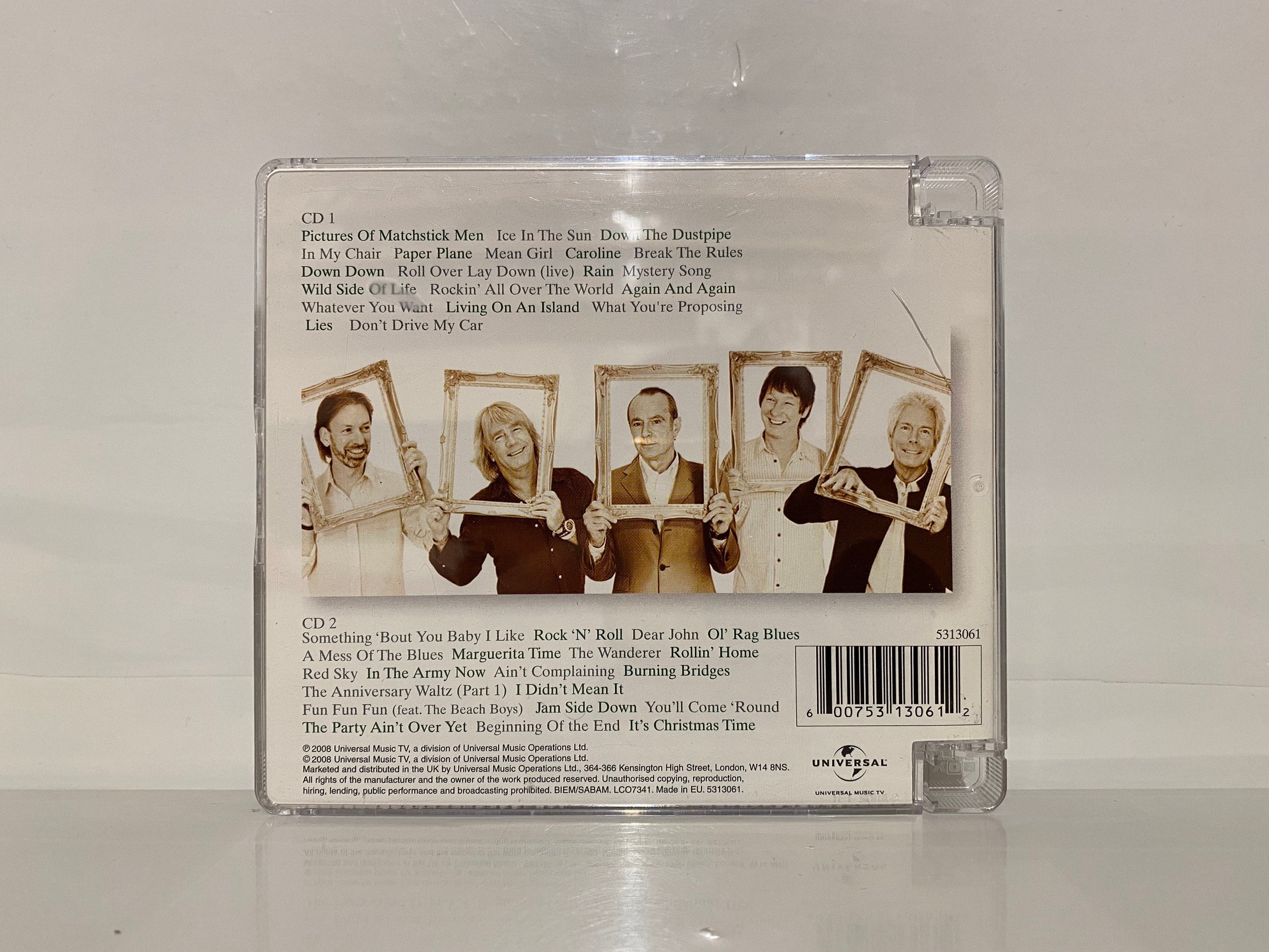 CD Status Quo Collection Album Pictures 40 Years Of Hits Genre Etsy