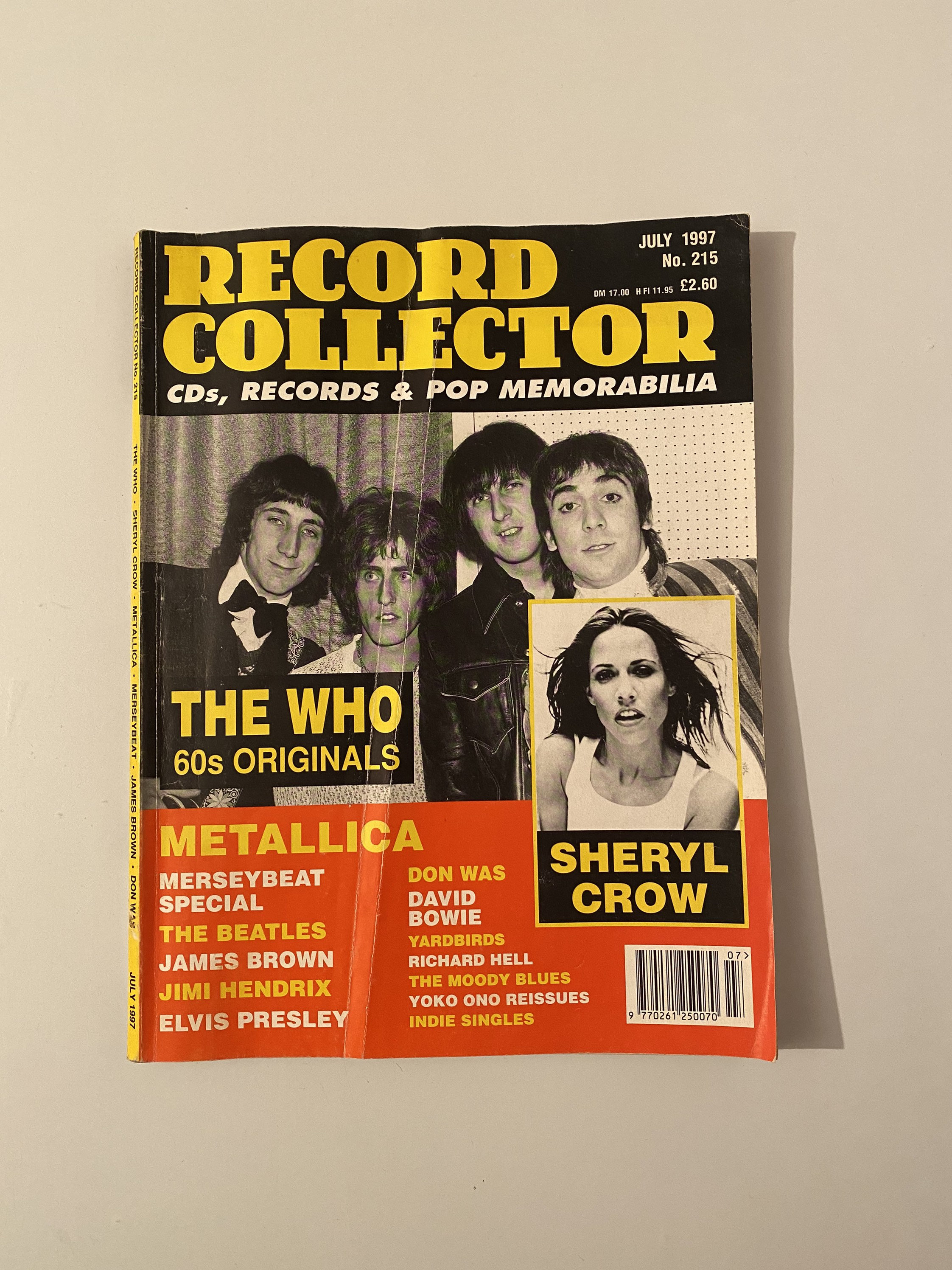 Vintage Record Collector Music Magazine UK Release 215 July Etsy