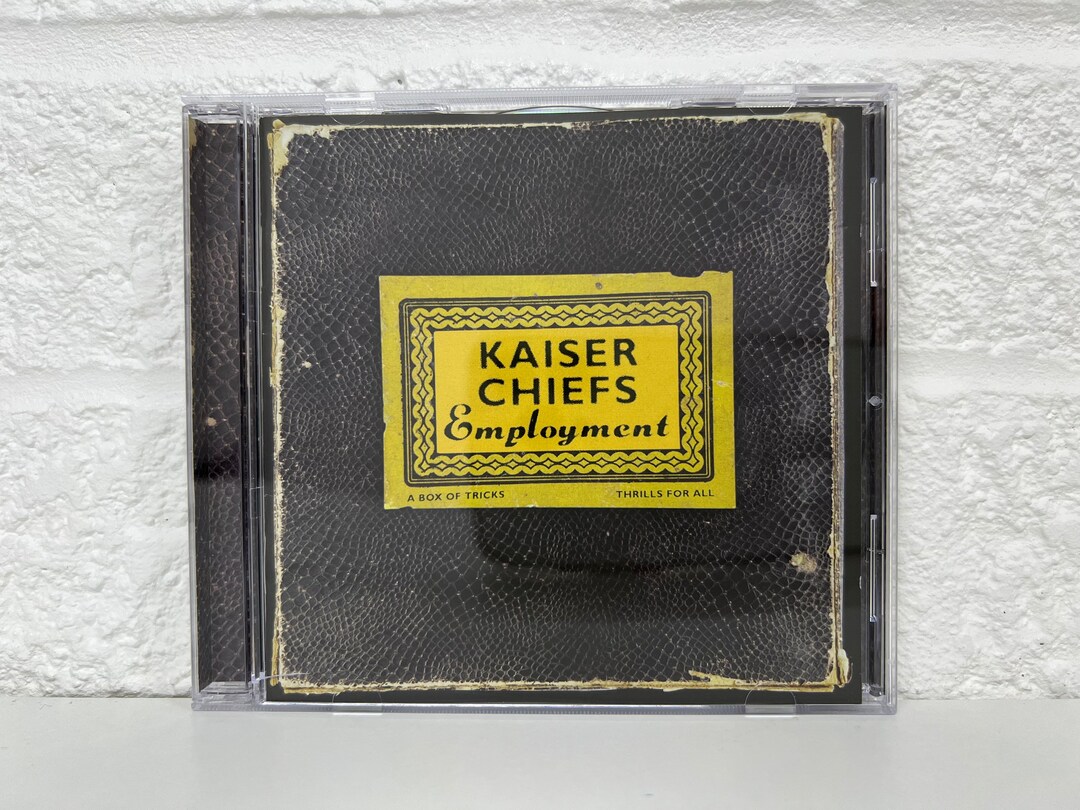Kaiser Chiefs CD Collection Album Employment Genre Rock Gifts Vintage ...