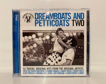 Dreamboats And Petticoats Two CD Collection Album Genre Rock Pop Gifts Vintage Music Original Hits From The Original Artists