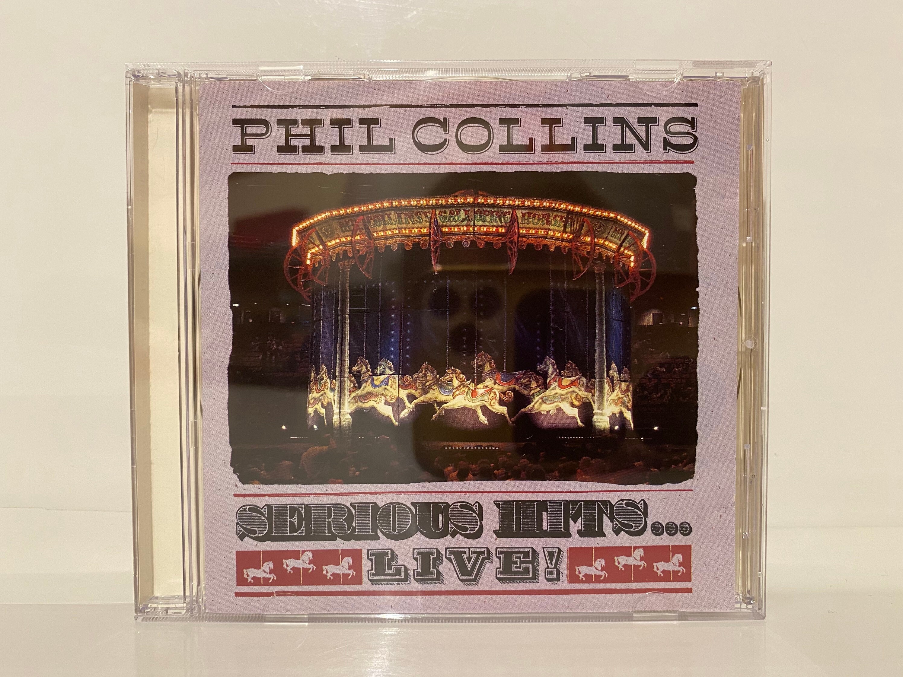 CD Phil Collins Collection Album Serious Hits Live Genre Etsy