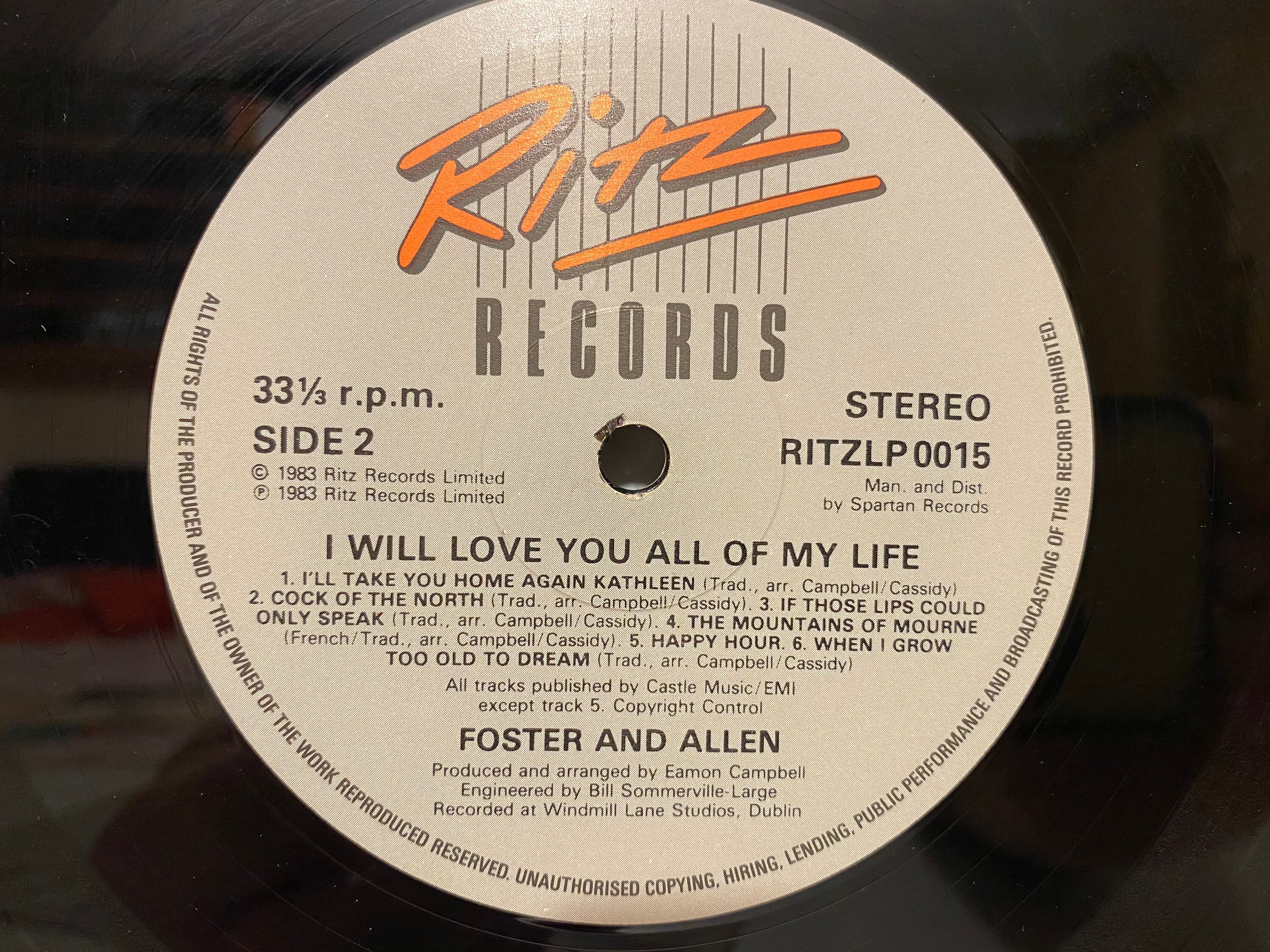 Mick Foster And Tony Allen I Will Love You All Of My Life | Etsy