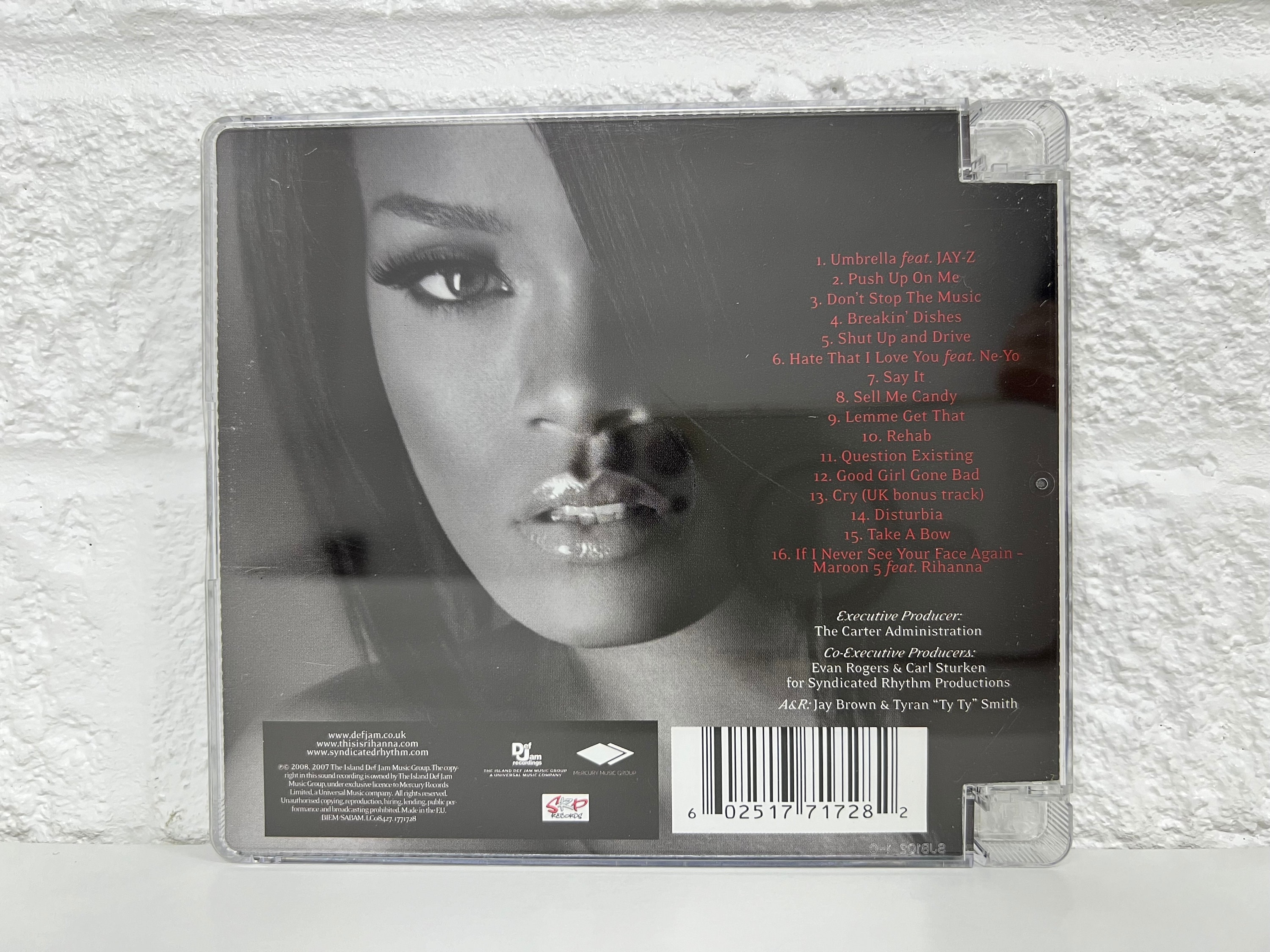 Rihanna CD Collection Album Good Girl Gone Bad Genre Hip Hop Rihanna CD Collection Album Good Girl Gone Bad Genre Hip Hop