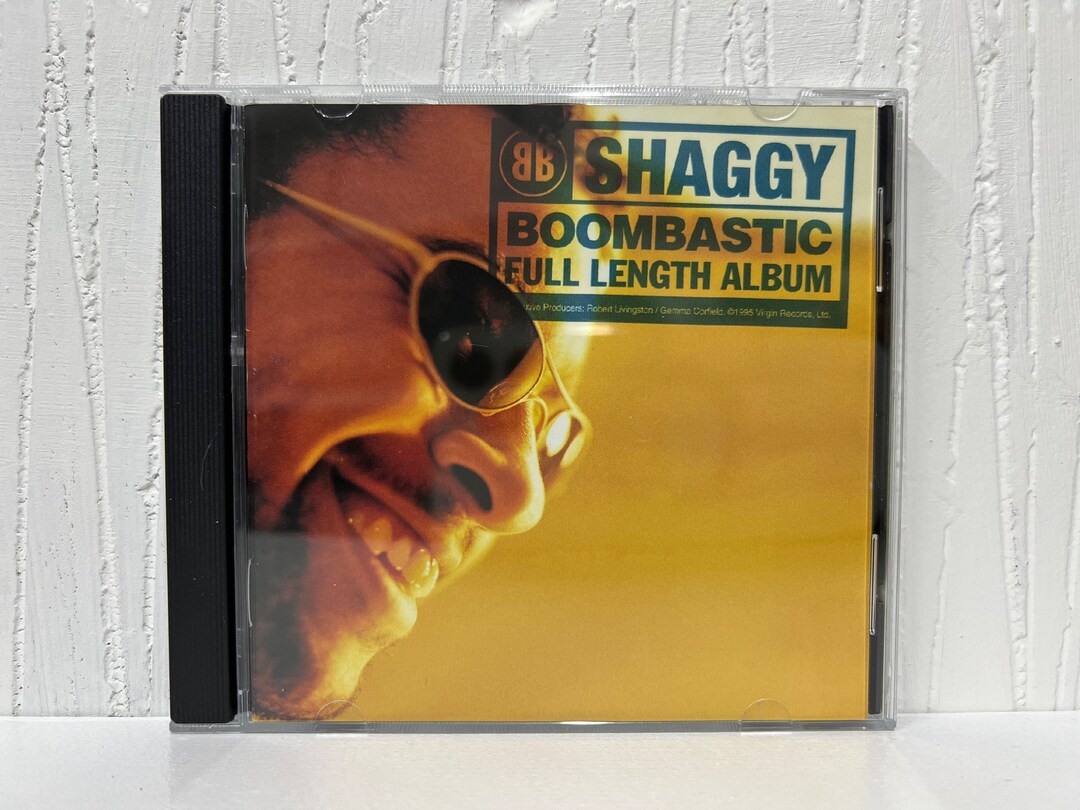 Shaggy CD Collection Álbum de larga duración Bombastic Genre Hip Hop Gifts Vintage Music