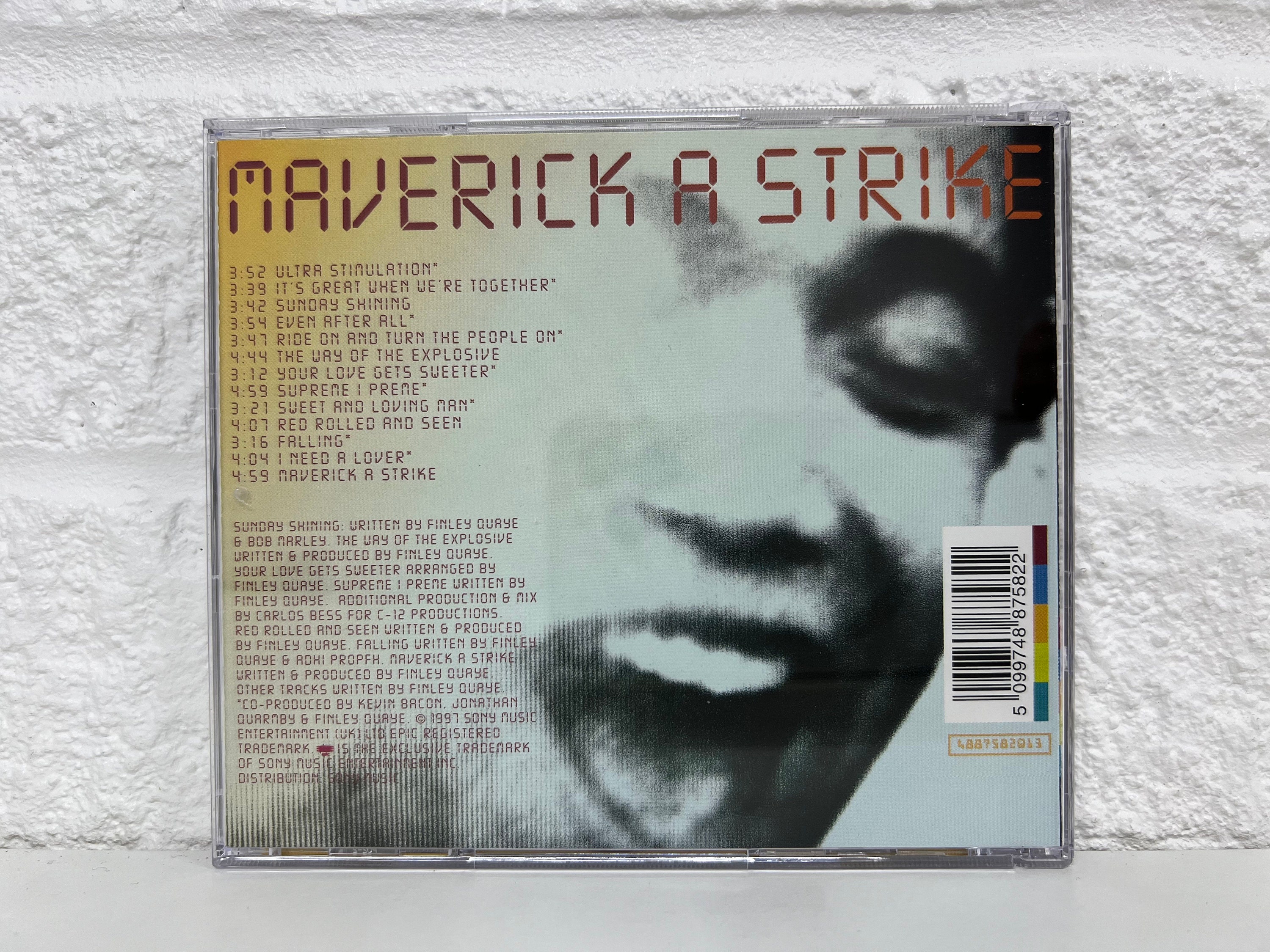 Finley Quaye CD Collection Album Maverick A Strike Genre