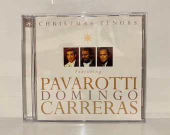 Christmas Tenors Pavarotti Domingo Carreras CD Collection Album Genre Classical Opera Gifts Vintage Music