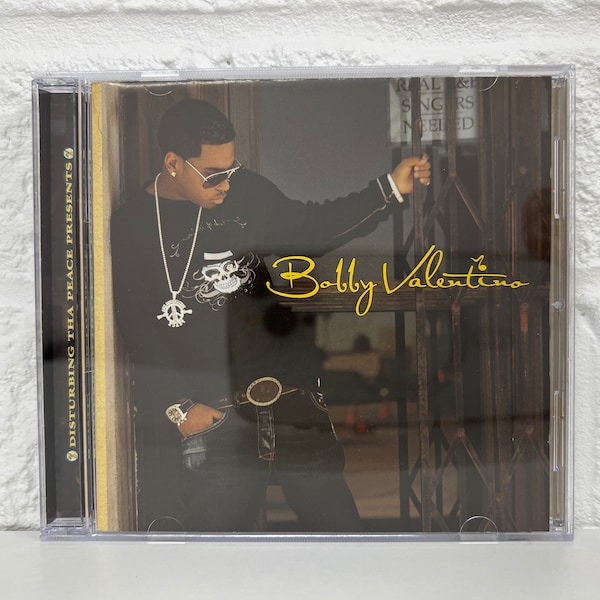 Bobby Valentino CD Collection Album Genre Hip Hop Funk Soul Gifts Vintage Music Bobby V American Singer