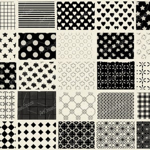 Procreate Pattern Brushes: Texture, Dot, Grid (Digital Download) image 2
