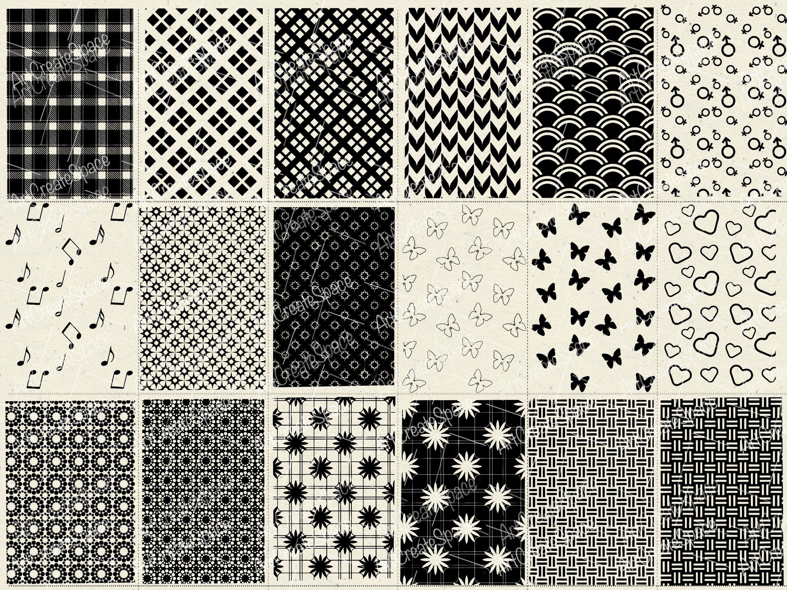 Pattern Brushes Procreate Background Brushes Texture - Etsy Canada