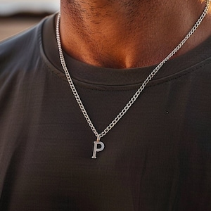 Collar de letras personalizado para él - Regalos del Día del Padre