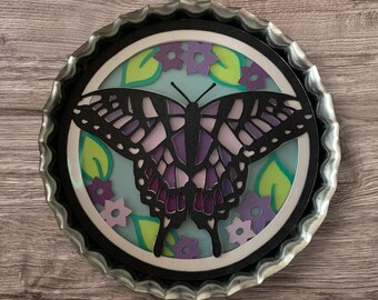 3D Butterfly Magnet