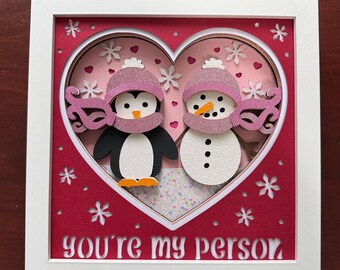 8"x8" You’re My Person Shadowbox Frame