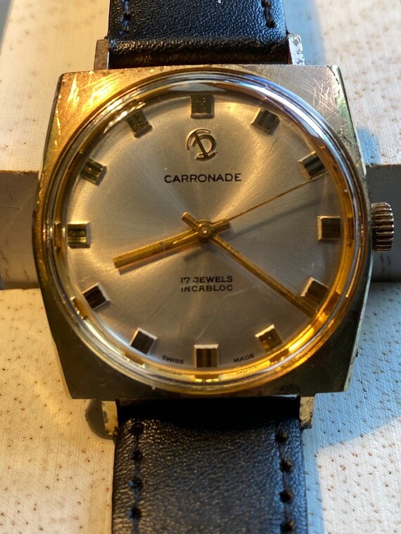 Carronade watch 17 jewels incabloc hotsell