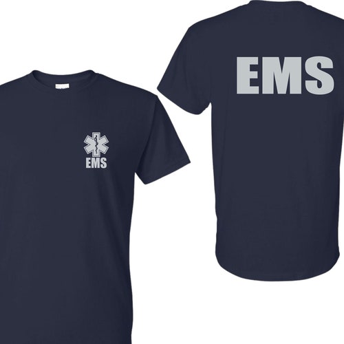 New Reflective PARAMEDIC T-shirt EMT/EMS - Etsy