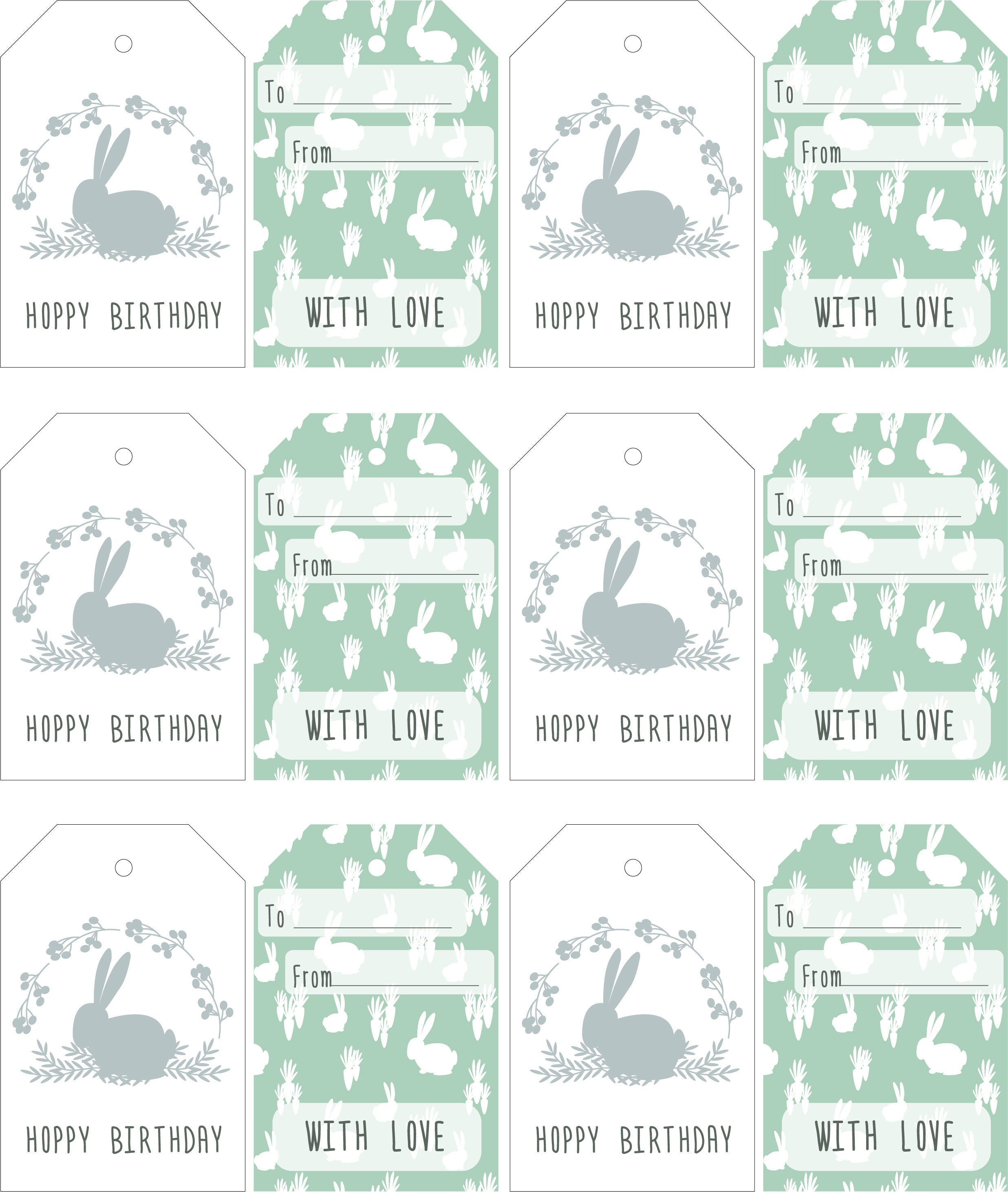 Printable 1st Birthday Gift Tags for Baby shower or Birthday - Etsy.de