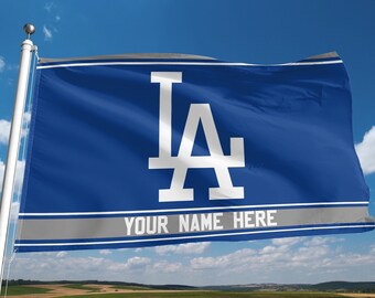 LA Los Angeles Dodgers Flag Los Doyers Mexico 3x5ft black Banner 