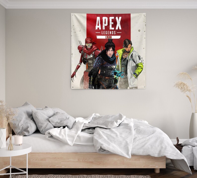 Personalized Gamertag Apex Legends Flag Banner Tapestry Custom Etsy