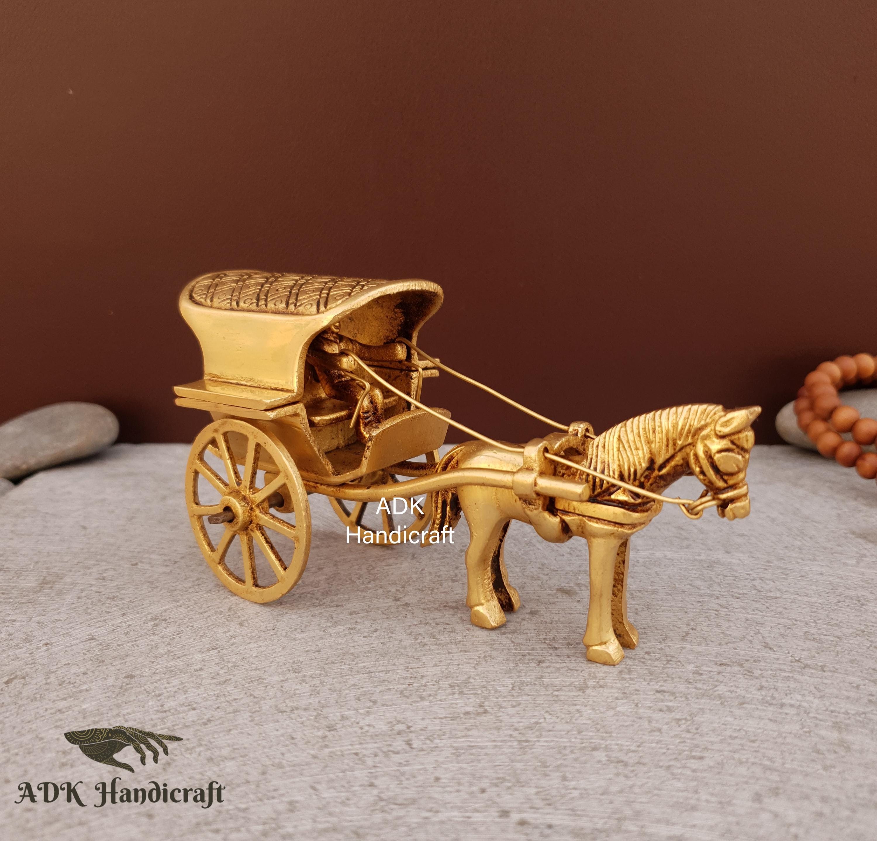 値引き致しました！アンティーク 置物 馬車 値引き致しました