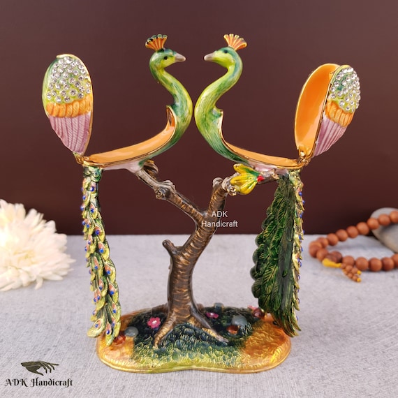 Lovebirds With Trinket Box, 5.5 display picture 1