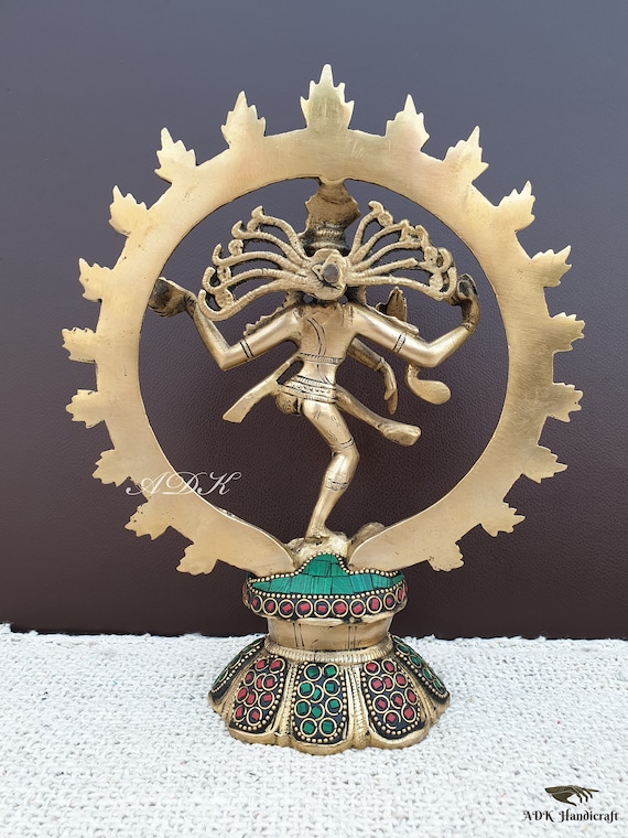 Buy Brass Dancing Shiva Nataraja Statue, Brass Lord Shiva, Dancing