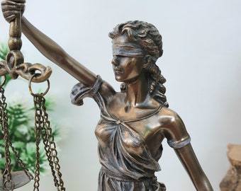 Buy Lady Justice Statue, Virtues of Justice Greek, Roman Symbol of
