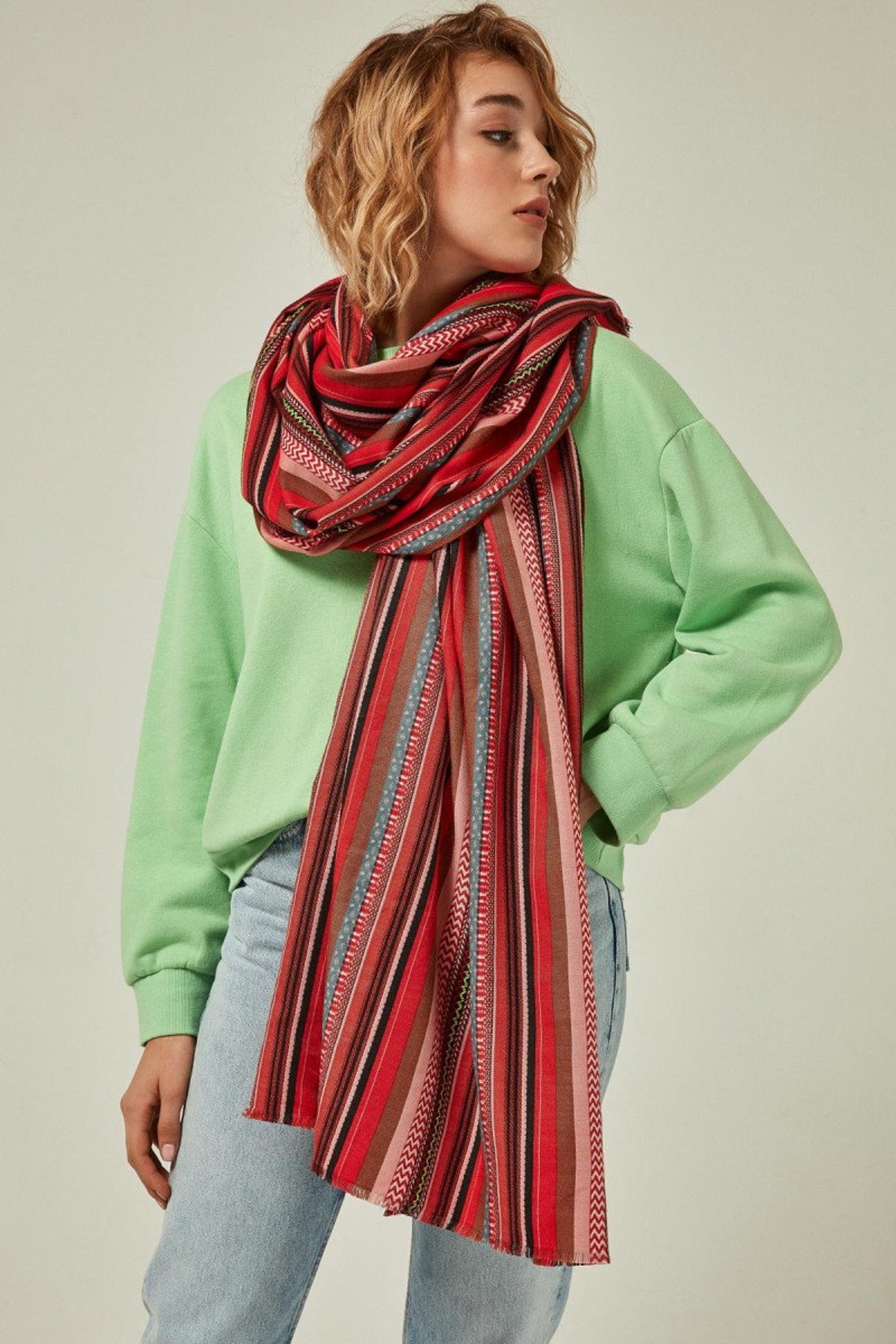 colorful shawl