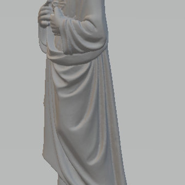 jesus 3d model .stl