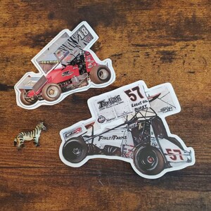 rc sprint car decals
