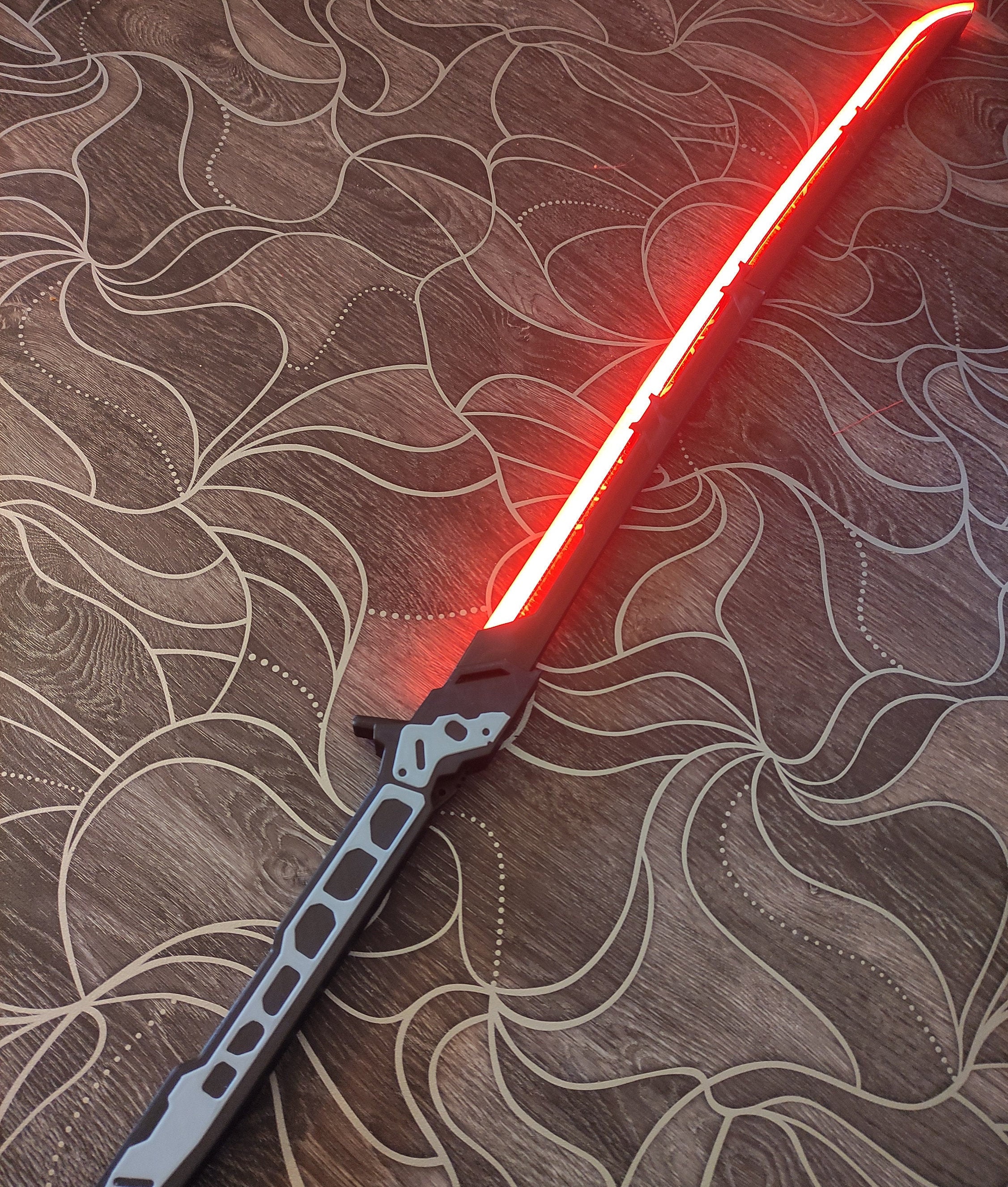 Cyberpunk 2077 Thermal Katana RGB led saber Type A Etsy