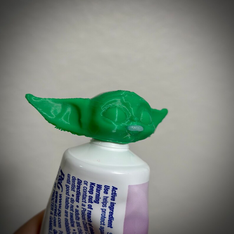 Baby Yoda Toothpaste Dispenser Etsy