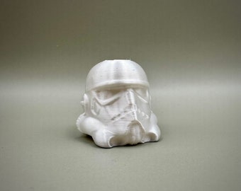 Stormtrooper White Straw Topper Charm 3d Printed