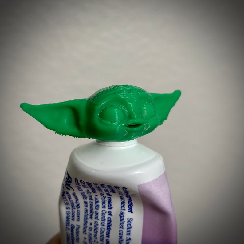 Baby Yoda Toothpaste Dispenser Etsy