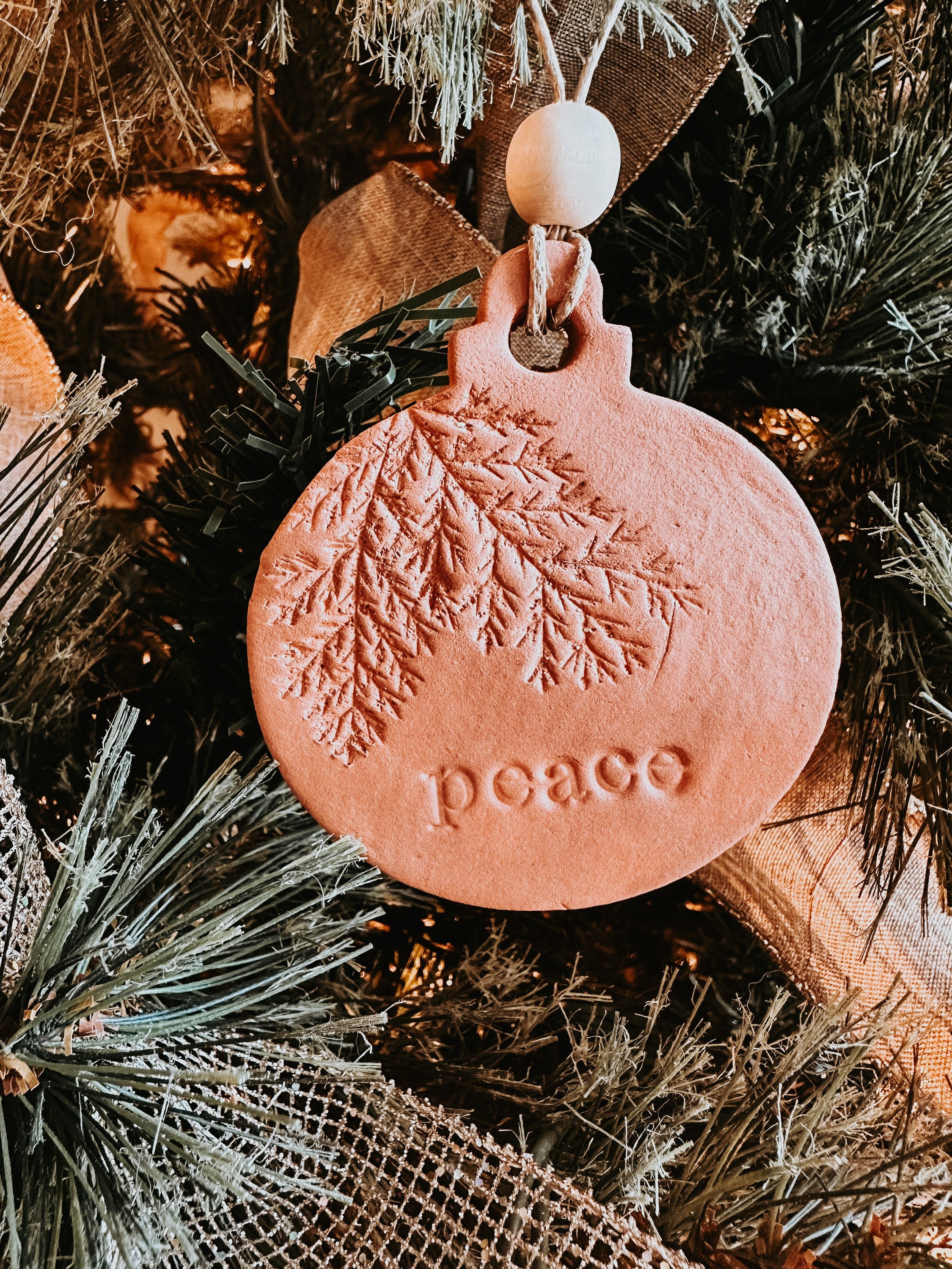 Christmas Tags and Ornaments with FIMO Leather Effect Clay — Apricot  Polkadot