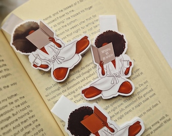 Minding My Business Magnetic Bookmark: Black Girl Book Club Gift