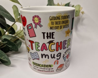 Motivational Teacher Mug: End of Year Gift